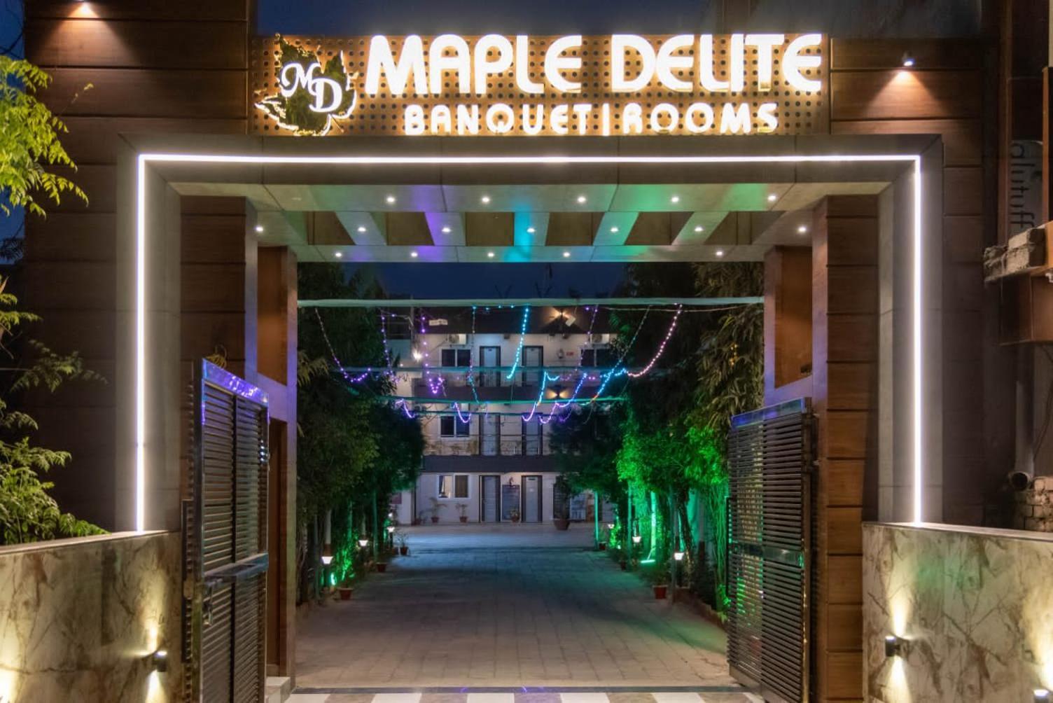Maple Delite Hotel Lucknow Exterior photo